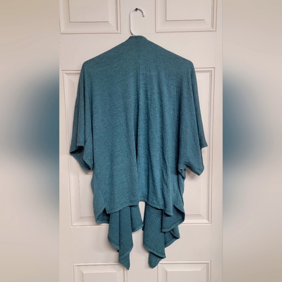 Women's Size Med, Astrologie, Teal Colored, Open Front, Long Sleeved, Ca… - Picture 3 of 8